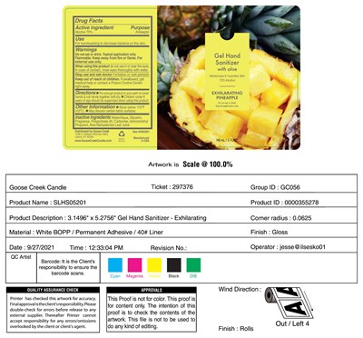 61354-069-01_aw (Slhs05201 Exhilarating Pineapple Label Page 1)